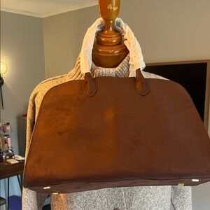 Designer inspired Faux Suede Handbag